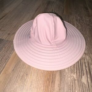 Ruffle Butts Soft Pink Wide Brim Hat